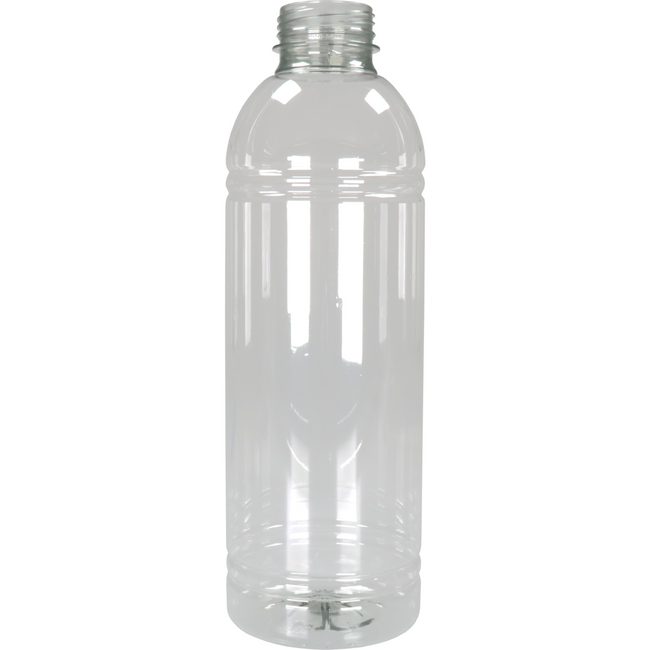 Klika - Fles | petfles | Gerecycled PET | zonder dop | 1000ml | transparant | 980 stuks