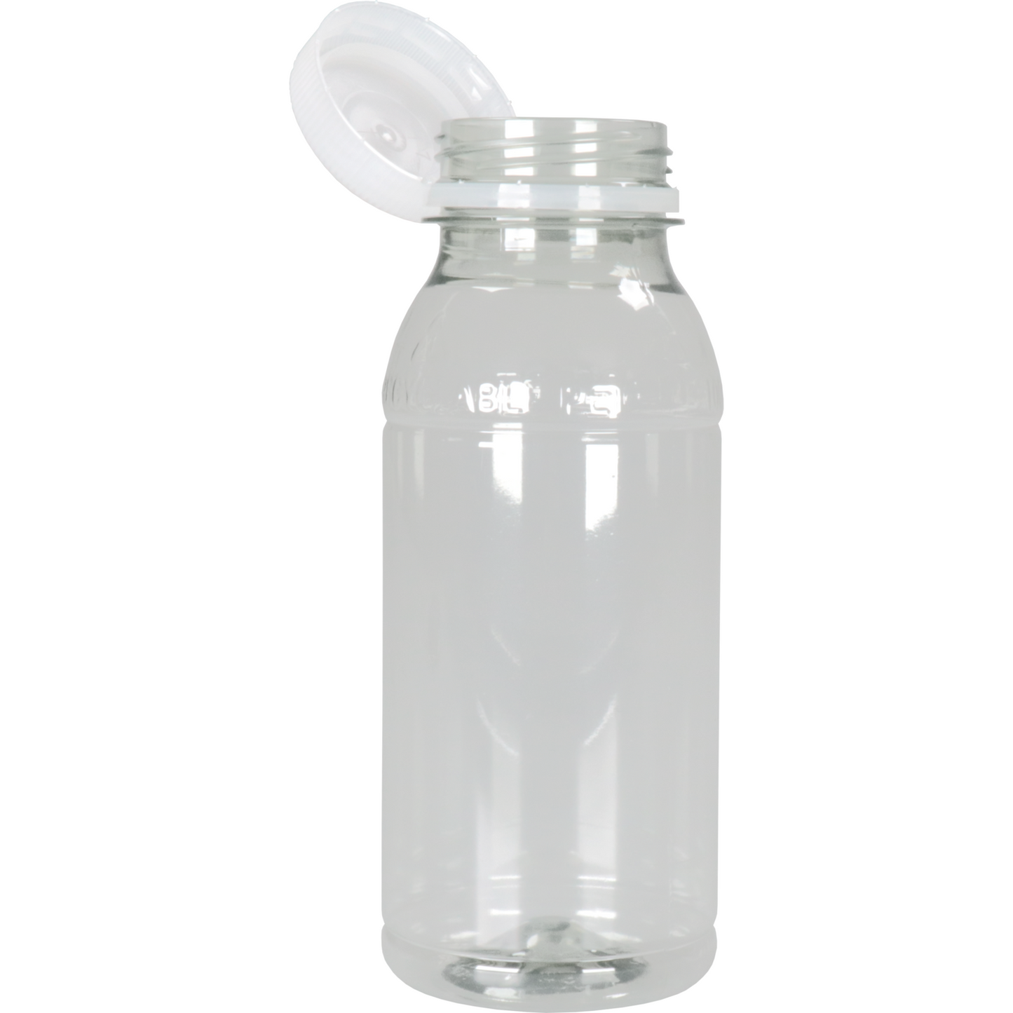 Klika - Fles | petfles | Gerecycled PET | met vaste dop | 250ml | transparant | 210 stuks
