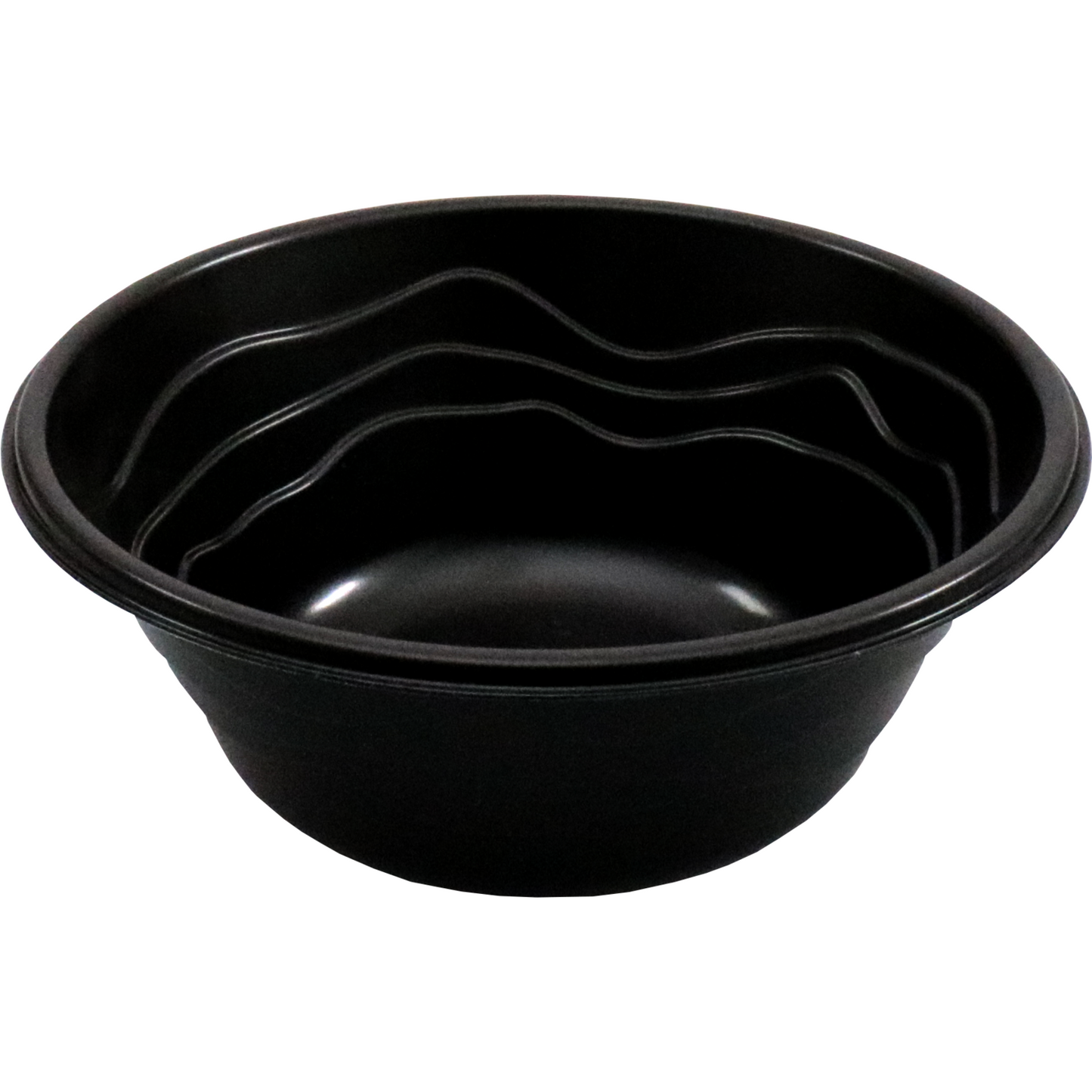 Depa - Kom | Wave | reusable | pP | 400ml | zwart | 20 stuks