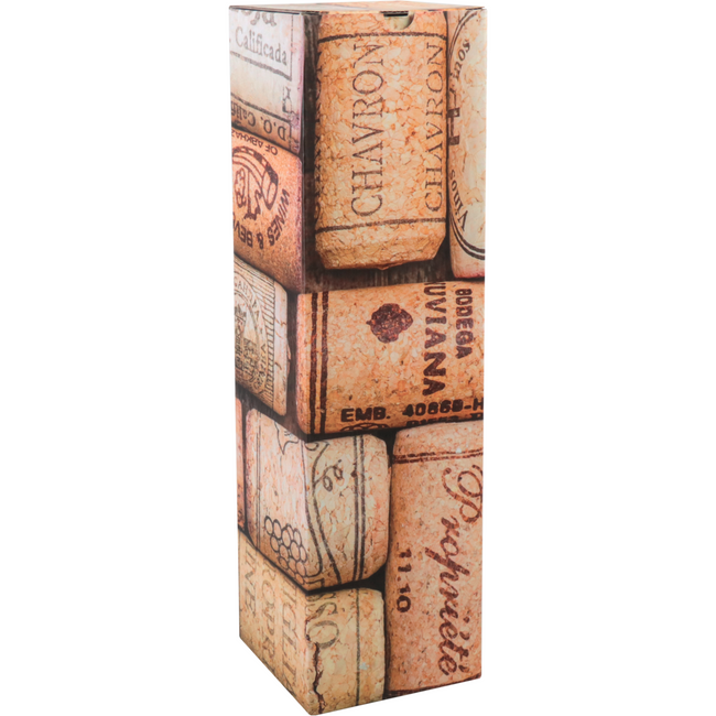 Klika - Flesdoos | Cork | golfkarton | 1 fles | 95x95x330mm | 10 stuks