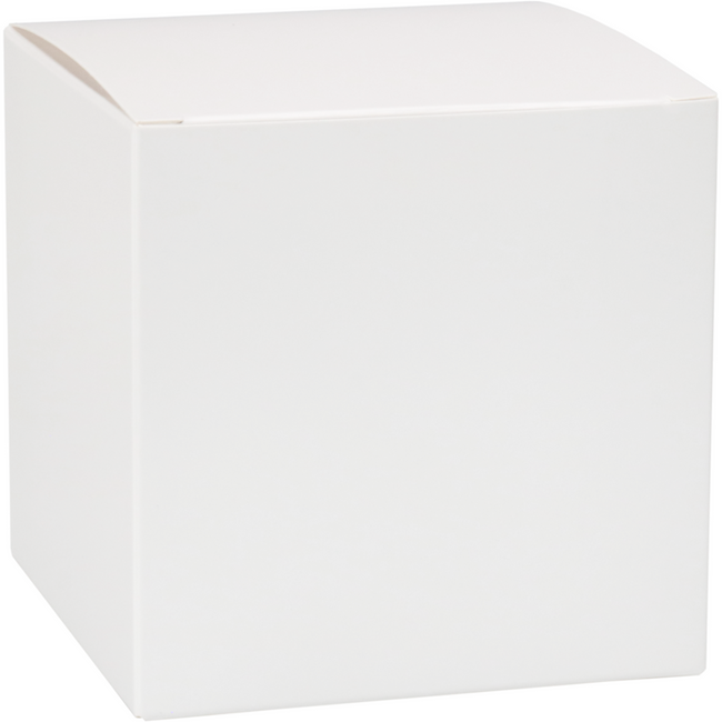 Klika - Geschenkdoos | karton | 10x10x10cm | wit | 25 stuks