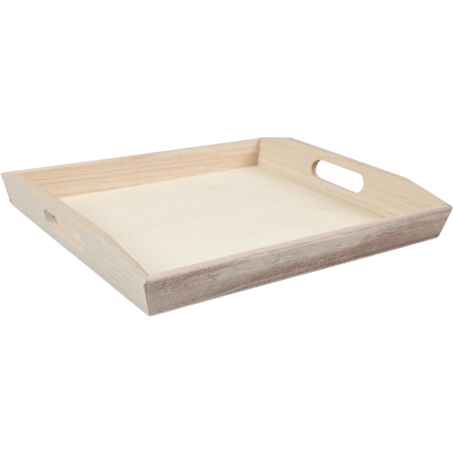 Klika - Dienblad | 26.8x24x4cm | hout | naturel | 10 stuks