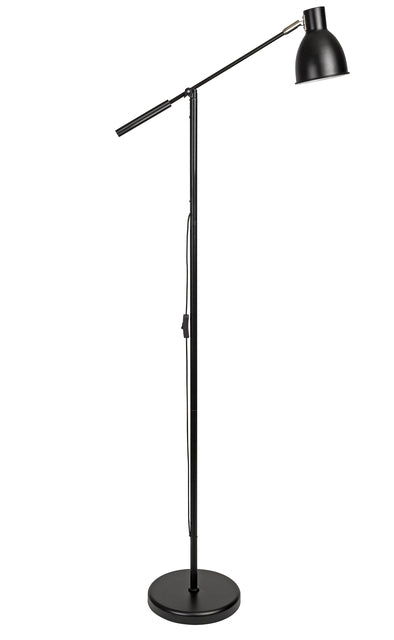 MAUL - Vloerlamp maul finja hg 138cm arm 30cm zwart