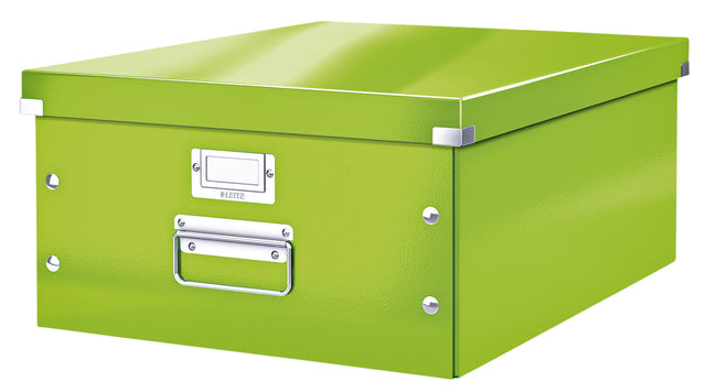 Boîte de rangement Leitz WOW Click &amp; Store 369x200x482mm vert