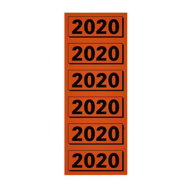 Etiquette dos Elba 2020 57x25mm rouge