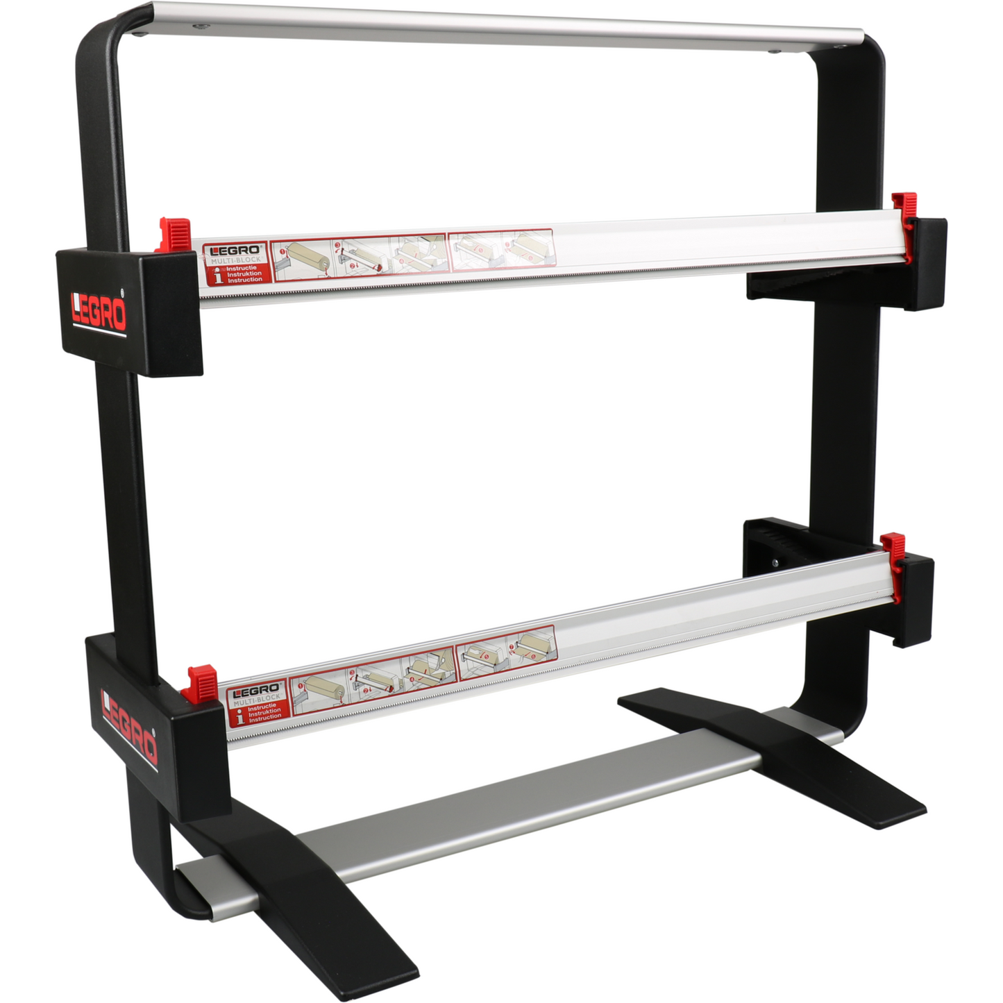 Dérouleur Legro | aluminium | 50cm | hors repose-pieds et pince Distributeur double | 1 pièce