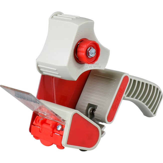 Klika - eafroller | 66mtr x 50mm | Aluminium | rood/grijs | 1 stuks