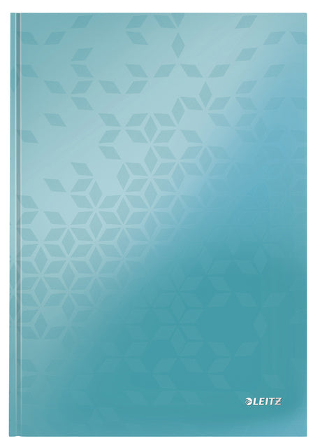 Leitz - Notitieboek leitz wow a4 ijsblauw