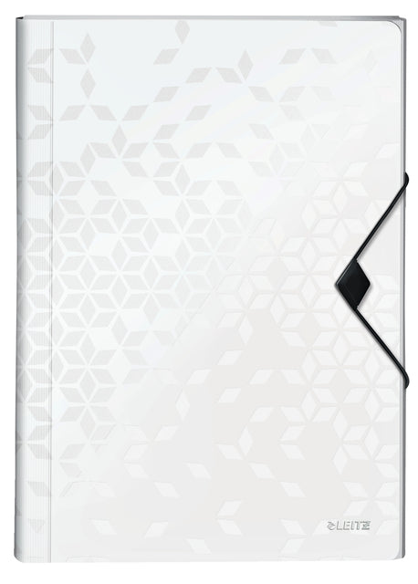 Chemise de tri Leitz WOW 6 onglets PP blanc