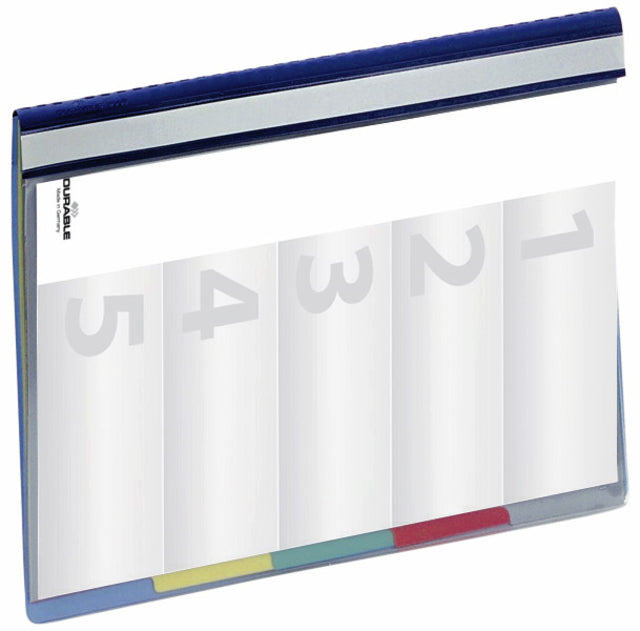 Durable - Organisatiemap durable divisoflex a4 blauw