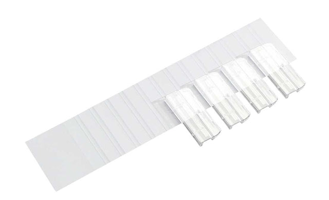 Cavaliers pour dossiers suspendus Alzicht 65mm transparent