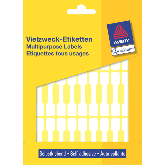 Étiquette Avery Zweckform 3335 49x10mm blanc 924 pièces