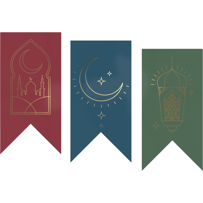 Klika - Etiket | Cadeauetiket | papier | Elegant | 60x30mm | assorti | rol à 500 stuks