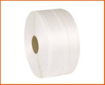 Klika - Polyesterband (textielband) 16 mm x 850 meter wit