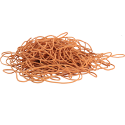 Paardekooper - Elastiek | rubber | nr. 22 | 100mm | bruin | 10 kg