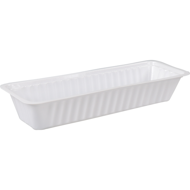 Klika - Bak | PS | A16n | snackbak | 204x70x33mm | wit | 250 stuks