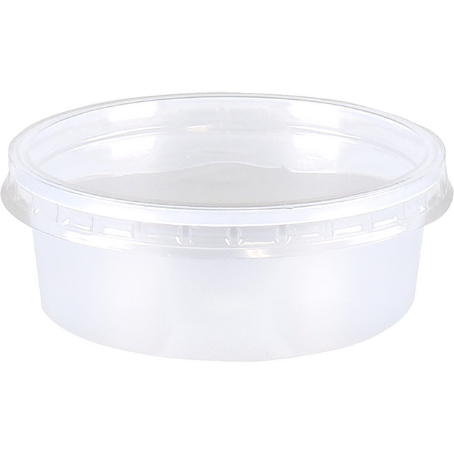 Klika - Cup | met deksel | pS | 75ml | transparant | 100 stuks