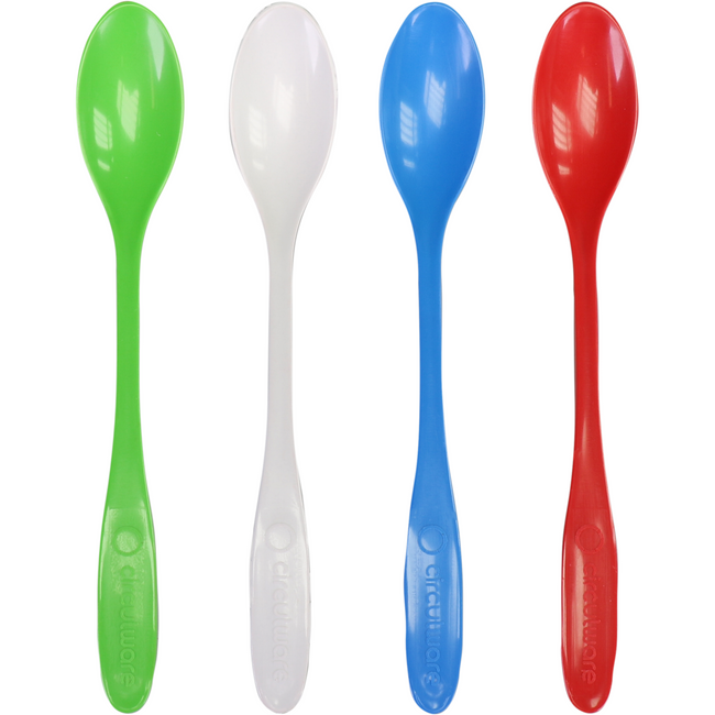 Klika - Lepel | sorbetlepel | PP | 175mm | assorti | zak à 100 stuks