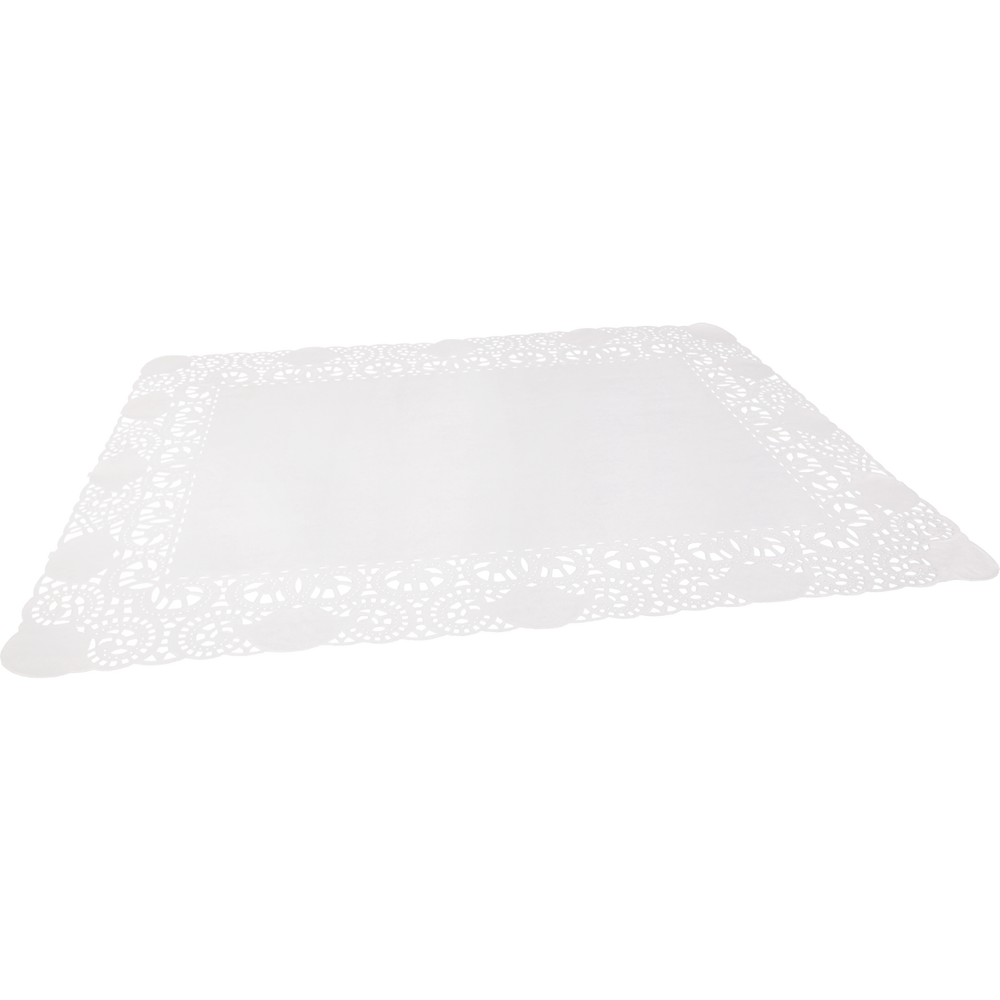 Klika - Taartrand | papier | 34x26cm | rechthoekig | wit | 250 stuks