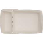 Klika - Bak | Karton + kleicoating | A20 | snackbak | 145x85x35mm | wit | 100 stuks