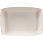 Klika - Bak | Karton + kleicoating | A14 | snackbak | 157x88x35mm | wit | 100 stuks