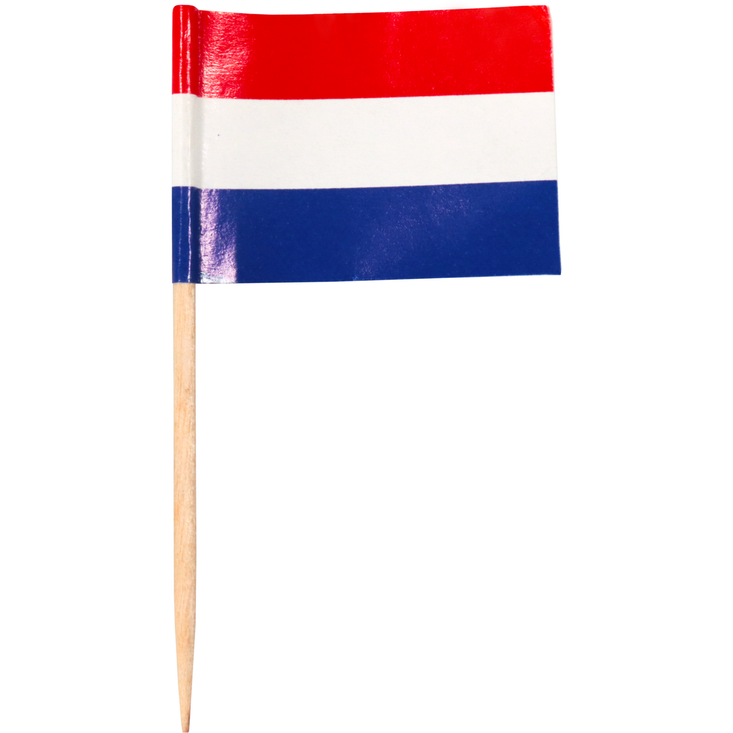Depa - Prikker | vlagprikker | Nederland | Hout | 65mm | rood/wit/blauw | 720 stuks
