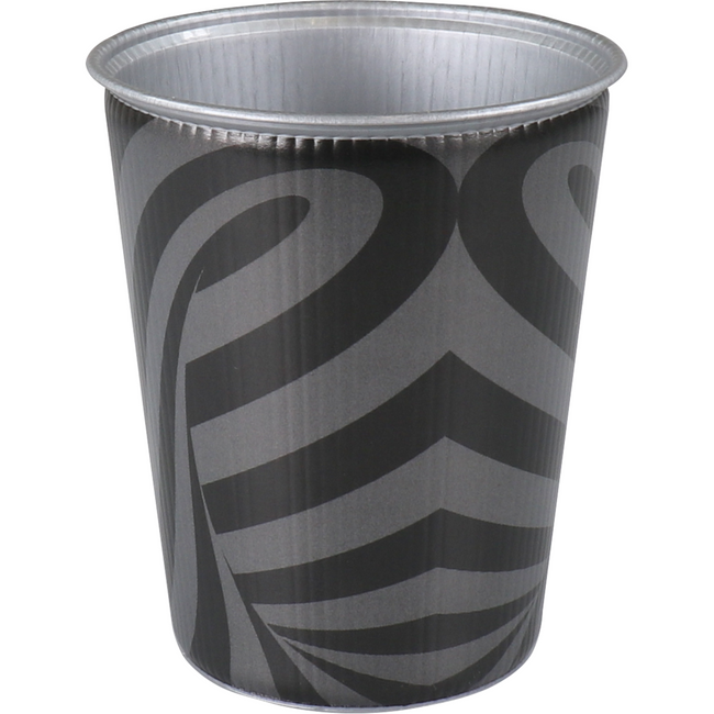 DEPA - | Zero waste beker | Swirl | PP | reusable | 250ml | antraciet | 20 stuks