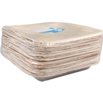 Depa - Biodore® Bord palmblad rechthoekig 24x24cm 25 stuks