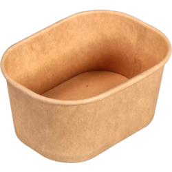 Depa - Cup | karton + PP | 250ml | 108x81mm | bruin | 1000 stuks