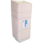 Depa - Schaal | hout | vierkant | 170x170x36mm | naturel | 50 stuks