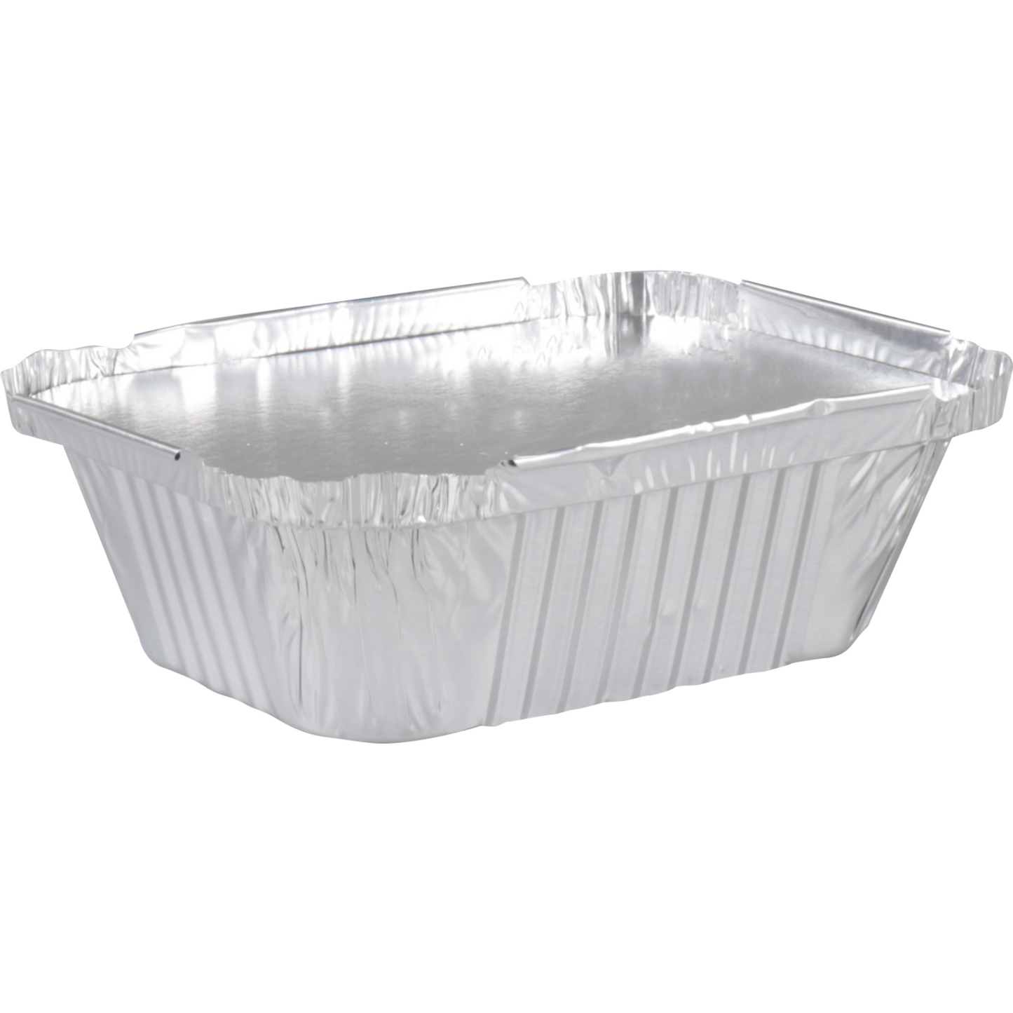 Klika - Bak | Aluminium | 250ml | opstaande rand | 122x96x34mm | zilver | 25 stuks