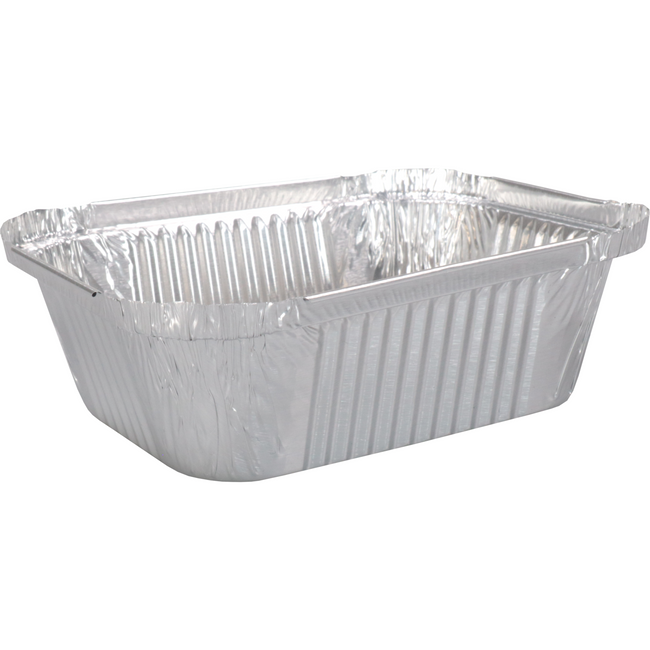 Klika - Bak | Aluminium | 250ml | opstaande rand | 122x96x34mm | zilver | 2700 stuks