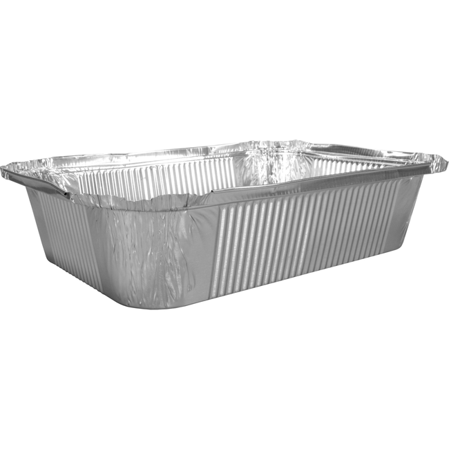 Klika - Bak | Aluminium | 2000ml | opstaande rand | 262x192x65mm | zilver | 800 stuks