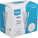 Depa - Prikker | Teppo Skewer | 90mm | naturel | 250 stuks
