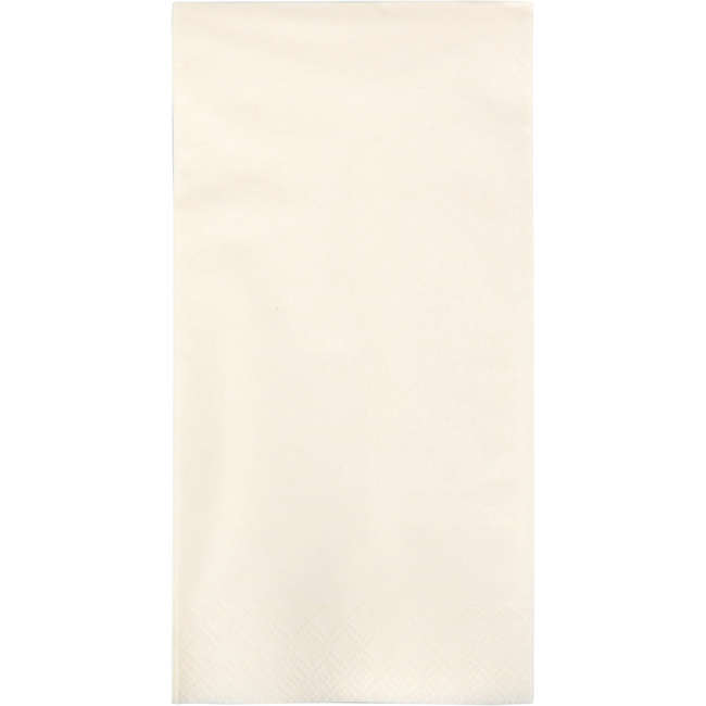 Klika - Servet | 1/8 kopvouw | 3-laags | 40x40cm | cellulose | crème | 250 stuks