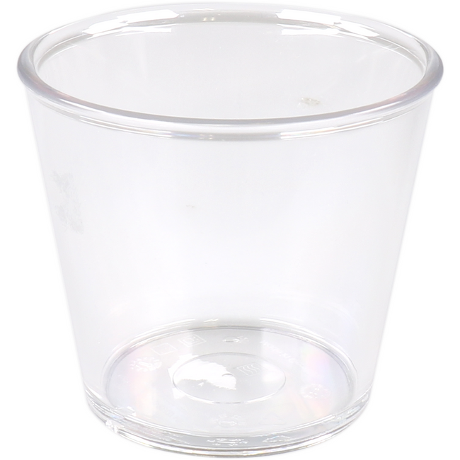 Ornamin | Coupe | SAN | réutilisable | incassable | 250ml | limpide | 10 morceaux
