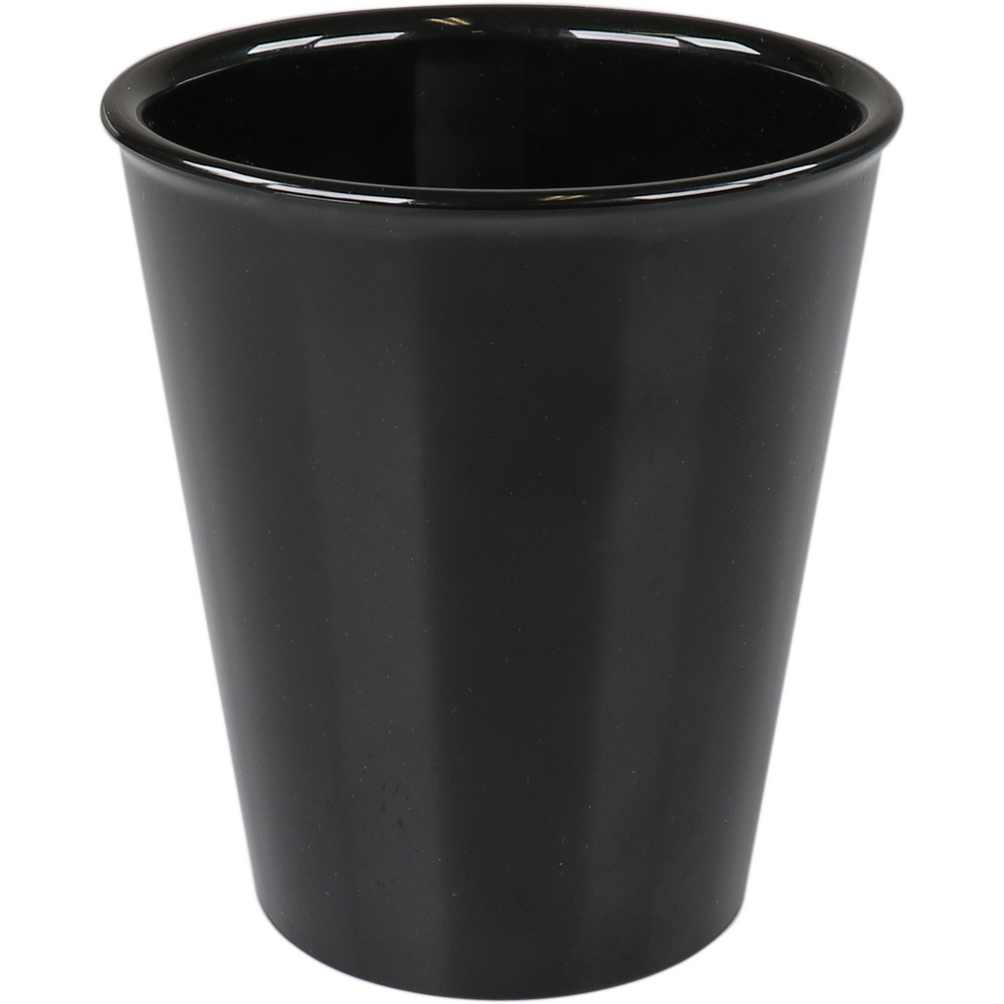 Ornamin | Coupe | SAN | réutilisable | incassable | 300ml | noir | 10 morceaux