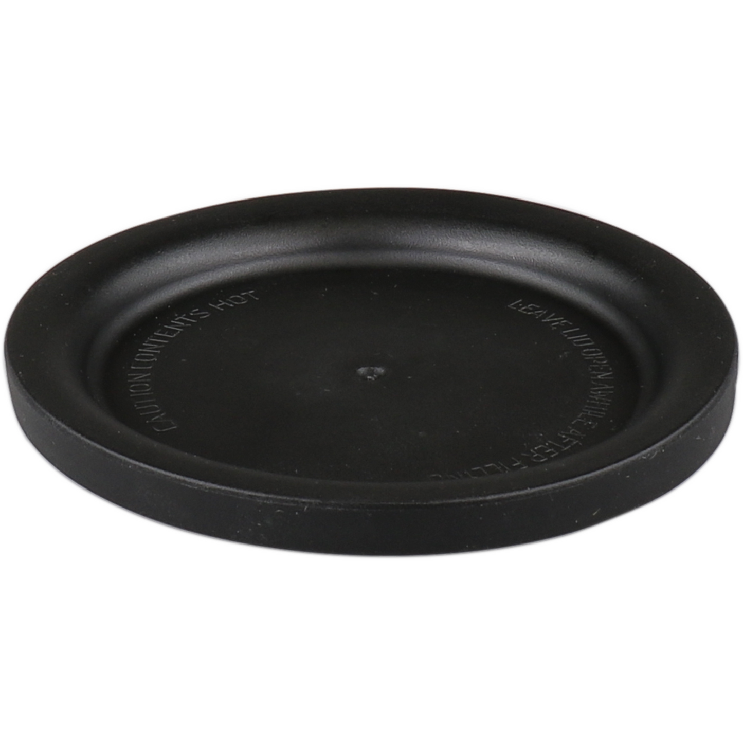 Couvercle Ornamin | TPE | réutilisable | incassable | noir | 10 morceaux