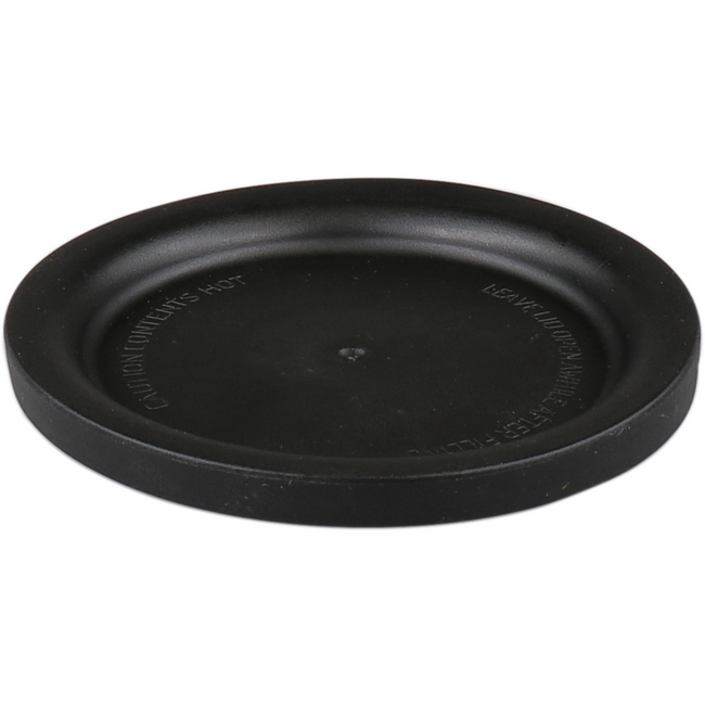 Couvercle Ornamin | TPE | réutilisable | incassable | noir | 10 morceaux