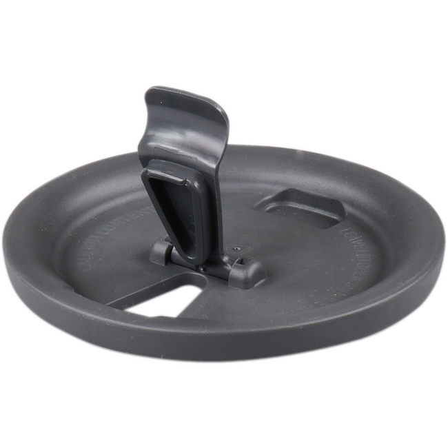 Couvercle Ornamin | TPE | réutilisable | avec abreuvoir refermable | incassable | anthracite | 10 morceaux