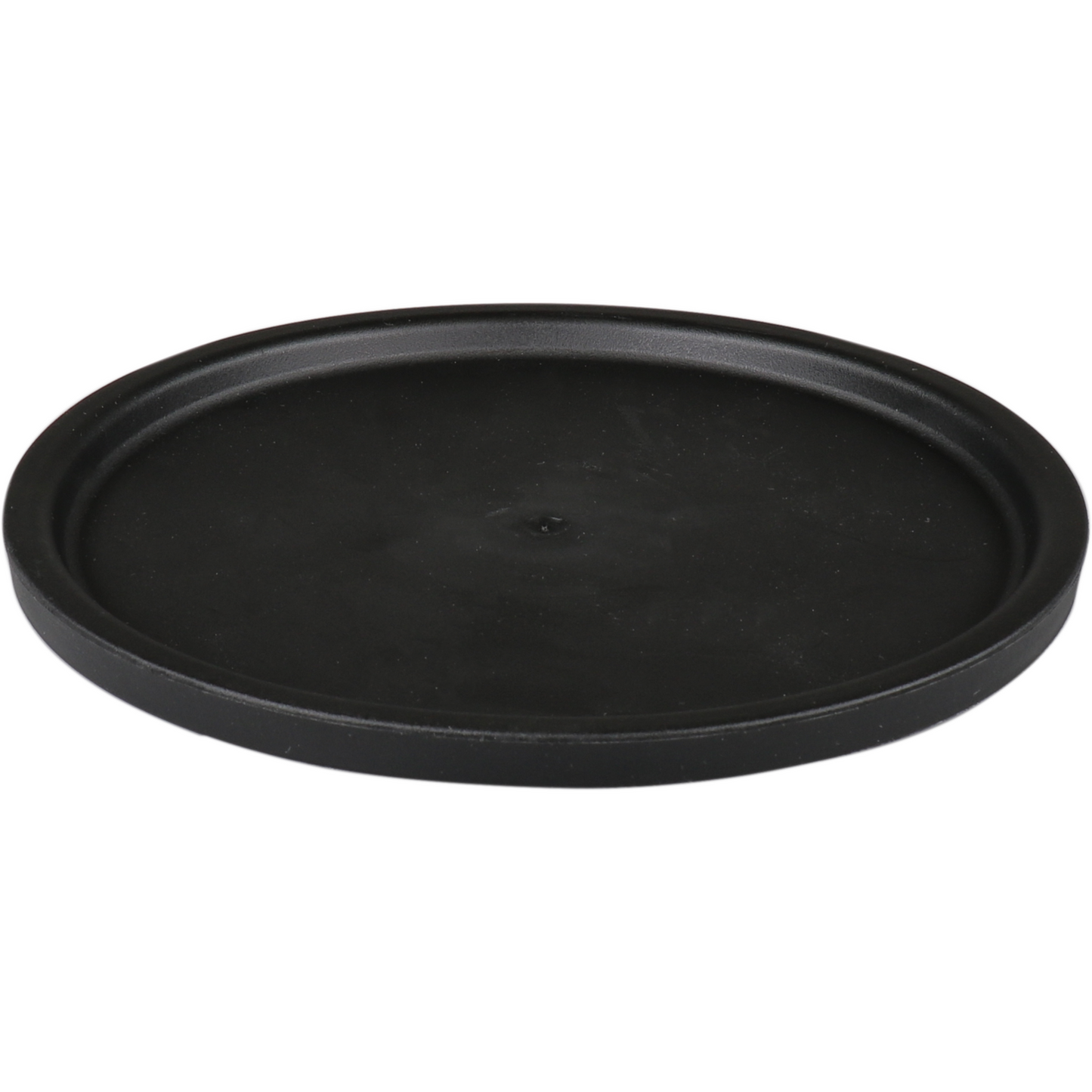 Couvercle Ornamin | TPE | rond | réutilisable | incassable | noir | 10 morceaux
