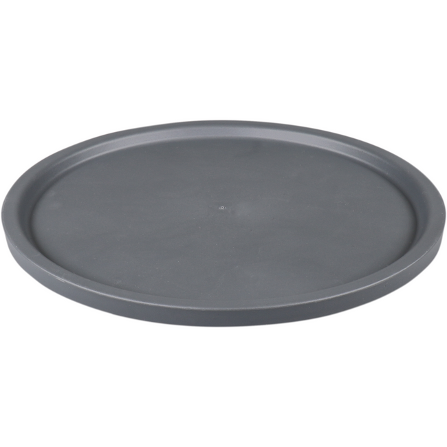 Couvercle Ornamin | TPE | rond | réutilisable | incassable | Ø200mm | anthracite | 10 morceaux