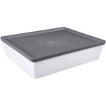 Échelle Ornamin | réutilisable | incassable | SAN | rectangulaire | 1250ml | 220x180x50mm | blanc | 10 morceaux