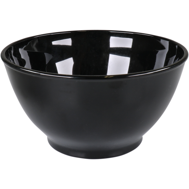 Échelle Ornamin | réutilisable | incassable | SAN | rond | 800ml | 90mm | ∅170mm | noir | 10 morceaux