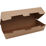 Klika - Bak | Karton + kleicoating | paninibox | 179x60x70mm | bruin | 100 stuks