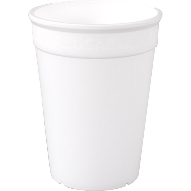 ÖkoCup | Coupe | PP | réutilisable | 250ml | blanc | 20 morceaux