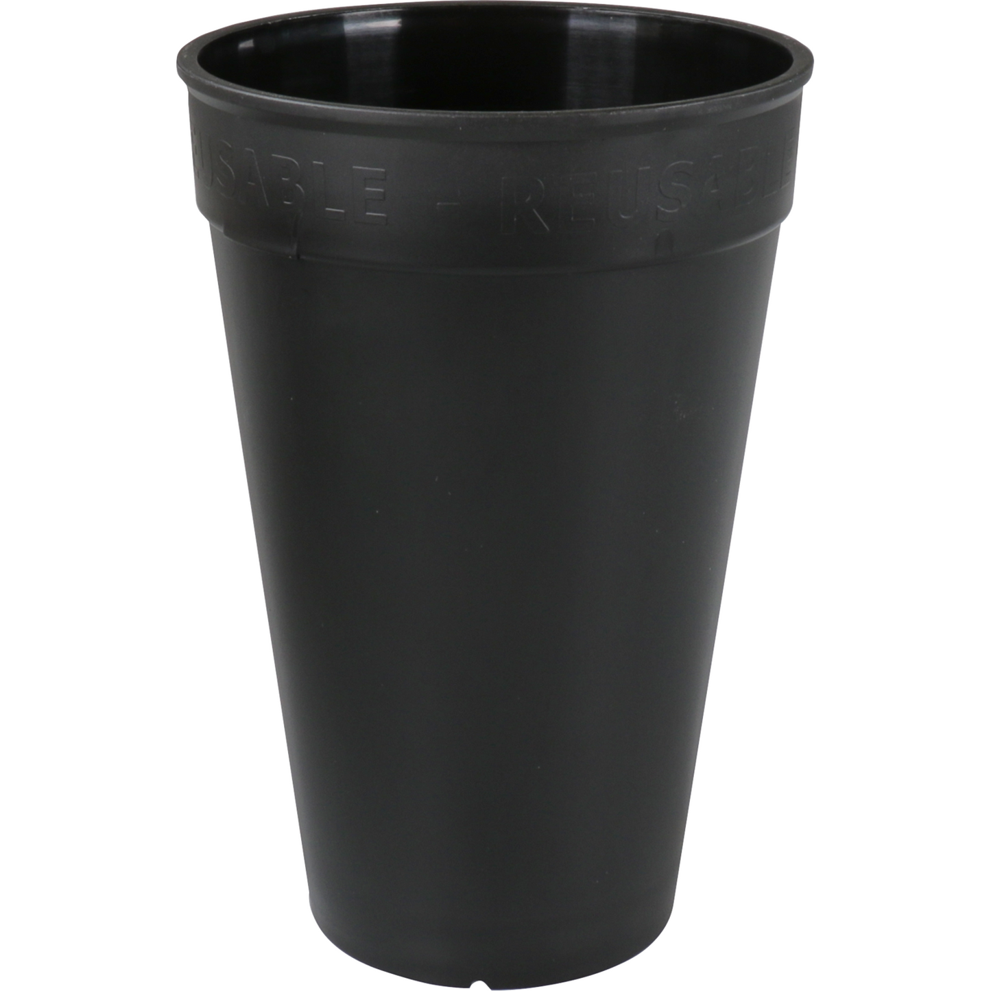 ÖkoCup | Coupe | PP | réutilisable | 400ml | noir | 20 morceaux