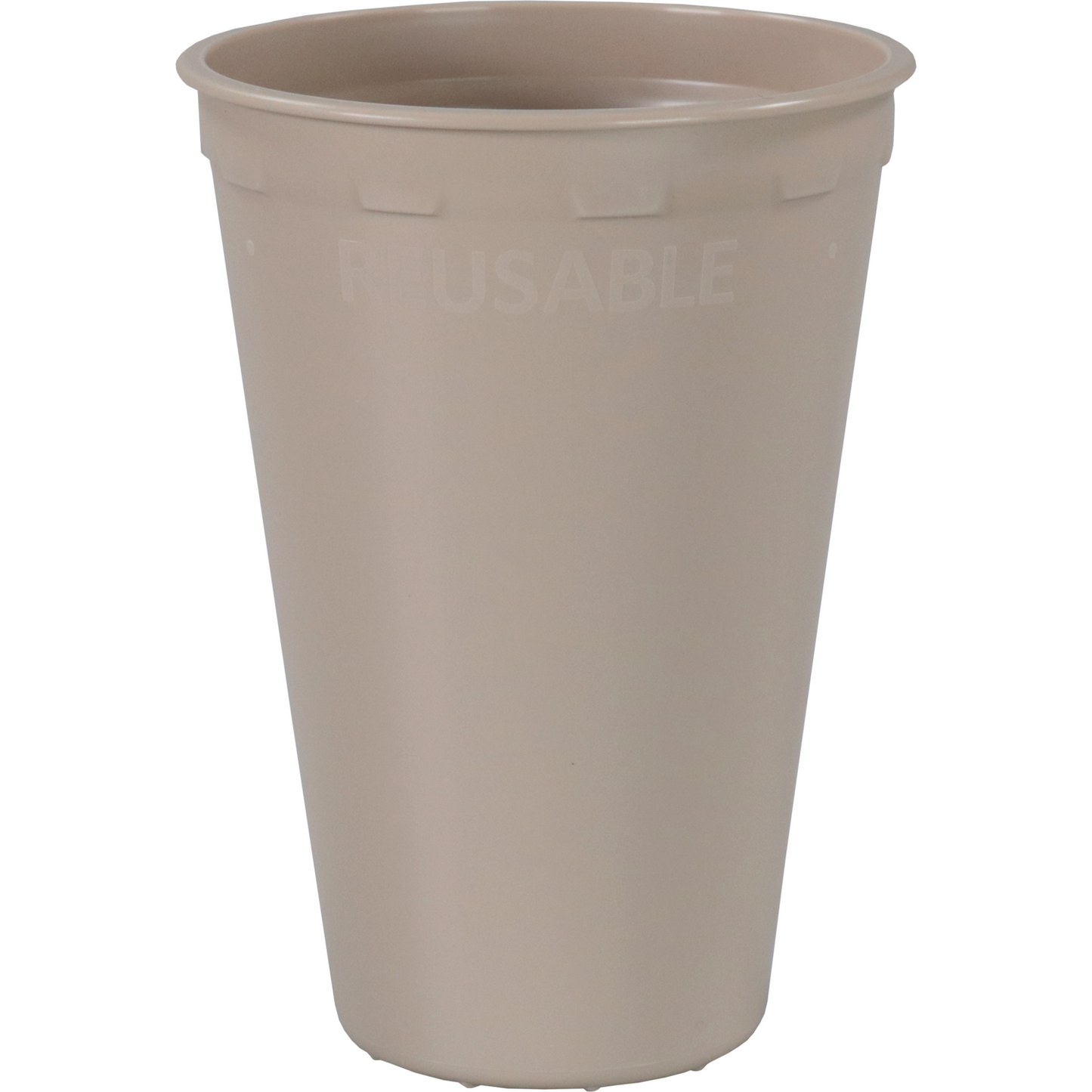 Depa - | Beker | PP | reusable | automaatgeschikt | 180ml | 7.5oz | 96mm | taupe | 432 stuks