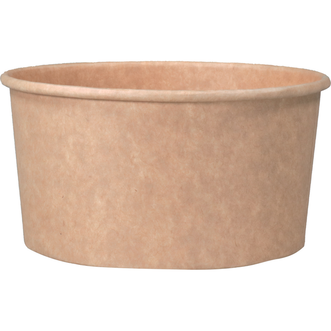 Depa - Maaltijdbowl | 1000ml | 150mm | 78mm | karton + PE | bruin | 300 stuks