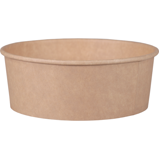 Depa - Maaltijdbowl | 1300ml | 185mm | 66mm | karton + PE | bruin | 300 stuks